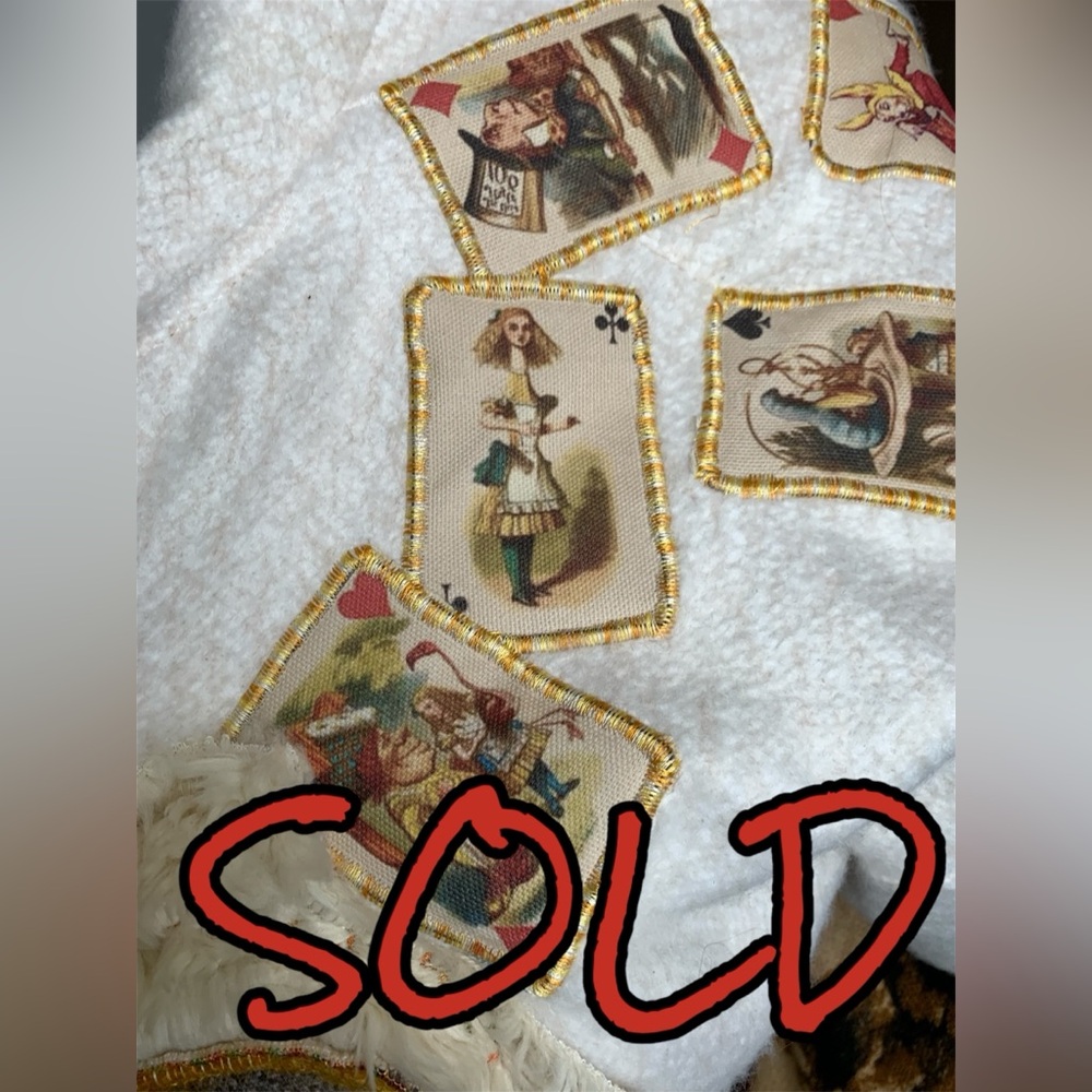 Alice In Wonderland Lodicha Bambi Mothergoose Woodland Cottagecore cardigan - Picture 1 of 17